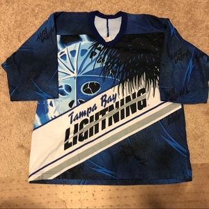 Vintage Tampa Bay Lightning Jersey Men’s Medium